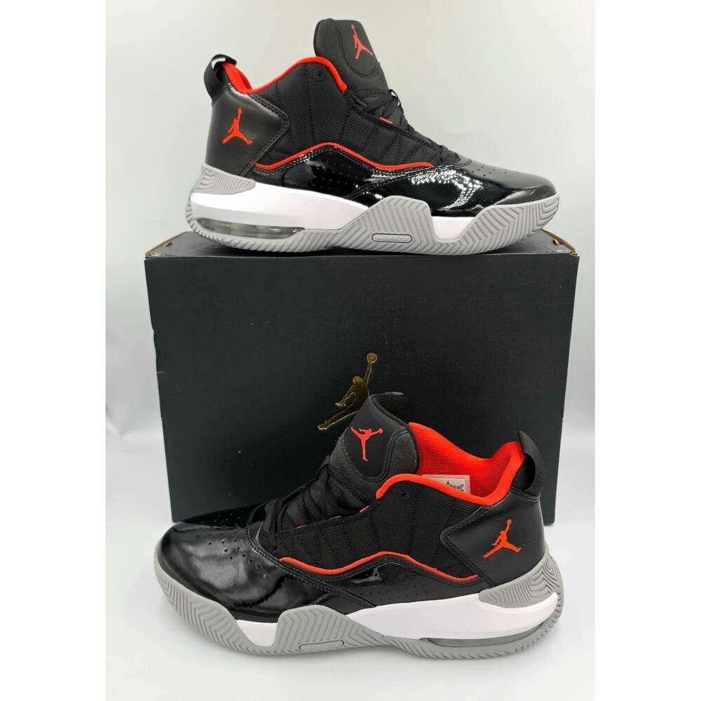Jordan Stay Loyal Patent Bred Black Chile Red White Men’s 10 DB2884 001 OG Box